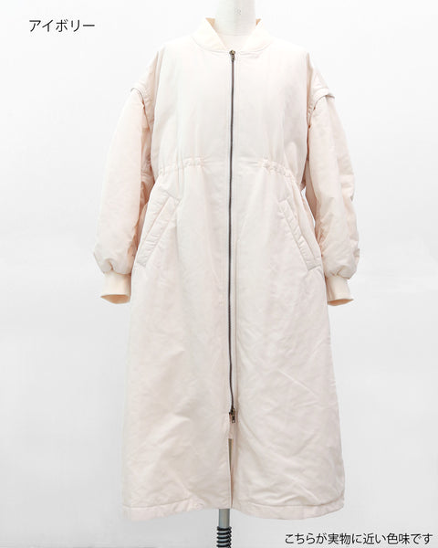 画像をギャラリービューアに読み込む, 袖デタッチャブルMA-1ドレス【809】