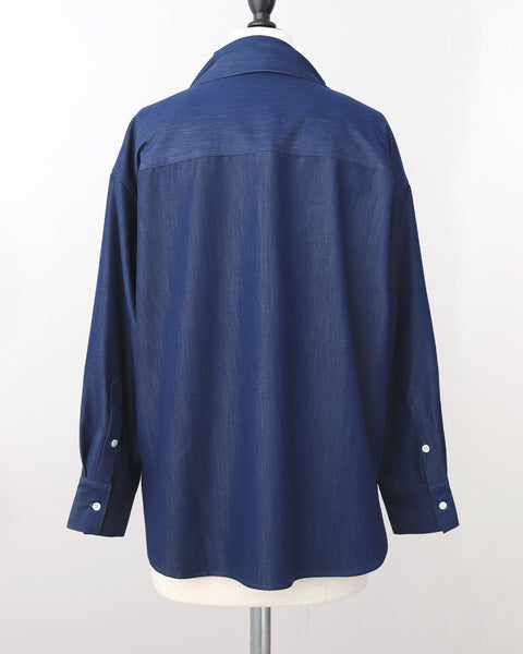 画像をギャラリービューアに読み込む, リュクスファブリックボウタイブラウス【823】