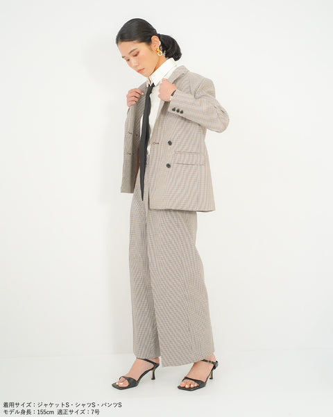 画像をギャラリービューアに読み込む, ピークドラペルジャケット(セットアップ可能)【624】