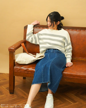 低身長ニット/小柄ニット/低身長トップス/お洒落ニット/お直しいらず/低身長用/小柄用/低身長ブランド/小柄ブランド/低身長/小柄/韓国風