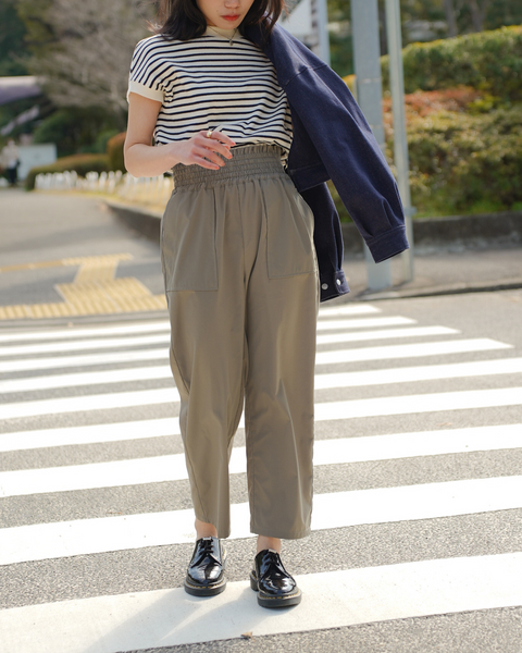 画像をギャラリービューアに読み込む, ウエストシャーリングイージーパンツ【660】