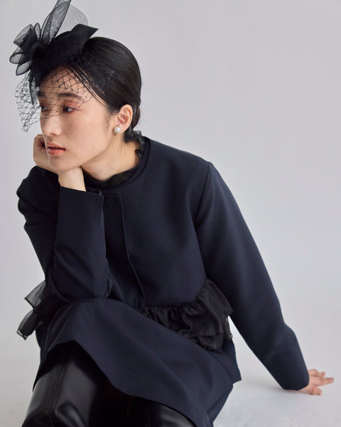 画像をギャラリービューアに読み込む, 低身長向けアウター/低身長向けオケージョン/小柄アウター/オケージョン/小柄ジャケット/低身長/2025S/小柄セレモニー/セレモニー/小柄セットアップ/セットアップ/低身長ブランド/小柄ブランド/ジャケット/スーツ/小柄スーツ/小柄セットアップ