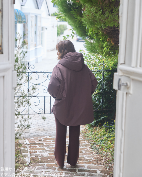 画像をギャラリービューアに読み込む, 低身長向けアウター/低身長向けコート/小柄アウター/小柄コート/アウター/コート/低身長/2025AW/パッファーコート/中綿コート/リボン/コーチ風ジャケット