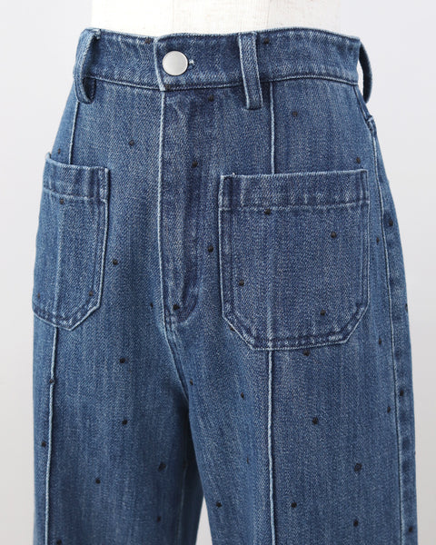 画像をギャラリービューアに読み込む, エンブロイダリーパンツ(セットアップ可能)【802】