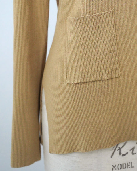 画像をギャラリービューアに読み込む, ラペルカーディガン【643】