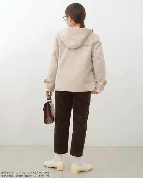 画像をギャラリービューアに読み込む, ウールショートダッフルコート【286】