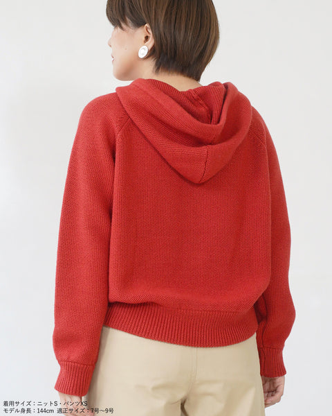 画像をギャラリービューアに読み込む, コンパクトニットフーディ【553】