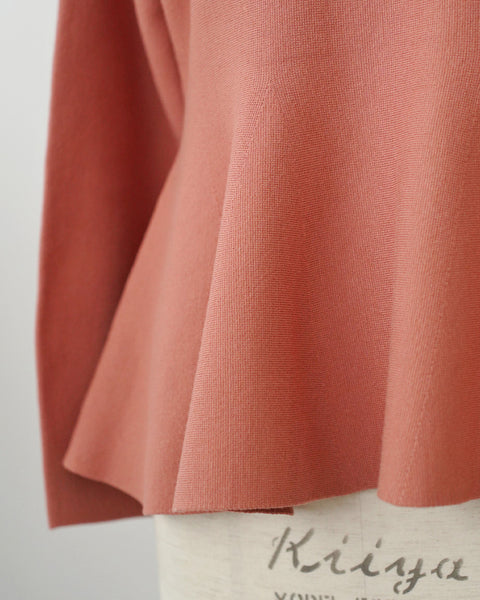 画像をギャラリービューアに読み込む, ペプラムフォルムニット【635】