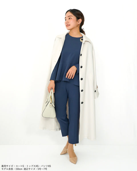 画像をギャラリービューアに読み込む, 低身長向けアウター/低身長向けコート/小柄アウター/小柄コート/アウター/コート/低身長/2025S/小柄スプリングコート/スプリングコート/トレンチコート/春コート/小柄春コート/低身長ブランド/小柄ブランド