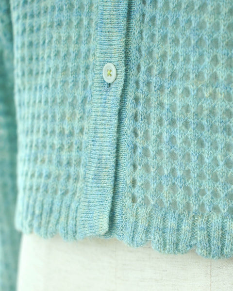 画像をギャラリービューアに読み込む, クロシェットニットカーディガン【556】