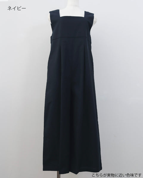 画像をギャラリービューアに読み込む, コットンリネンオールインワン【674】