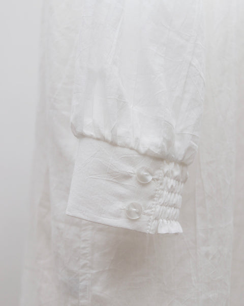 画像をギャラリービューアに読み込む, コットンローンシャツワンピース【745】