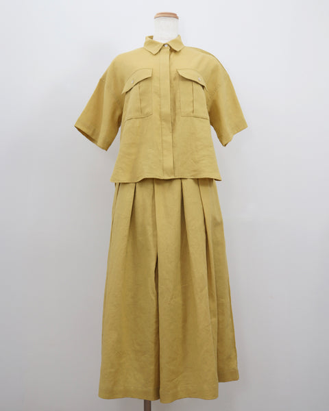 画像をギャラリービューアに読み込む, 小柄ブランド/低身長ブランド/低身長/小柄/小柄リネンシャツ/リネンシャツ/リネンパンツ/低身長リネンパンツ/低身長セットアップ/セットアップ/小柄パンツ/低身長ボトムス