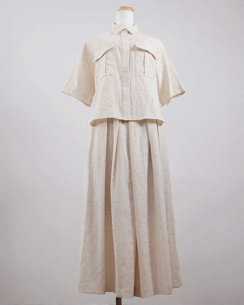 画像をギャラリービューアに読み込む, 小柄ブランド/低身長ブランド/低身長/小柄/小柄リネンシャツ/リネンシャツ/リネンパンツ/低身長リネンパンツ/低身長セットアップ/セットアップ/小柄パンツ/低身長ボトムス