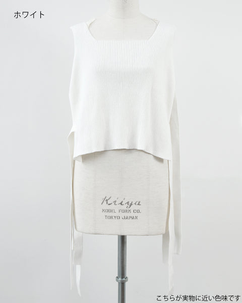 画像をギャラリービューアに読み込む, サイドリボンニット【771】