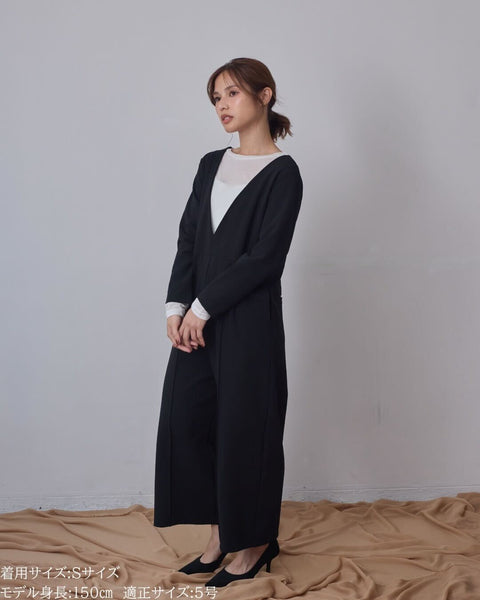 画像をギャラリービューアに読み込む, Vネックイージージャンプスーツ【697】