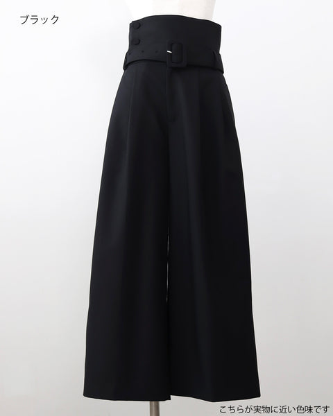 画像をギャラリービューアに読み込む, ハイウエスト2WAYワイドパンツ【805】