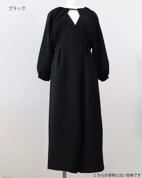 画像をギャラリービューアに読み込む, 2WAYボレロセットアップオールインワン【800】