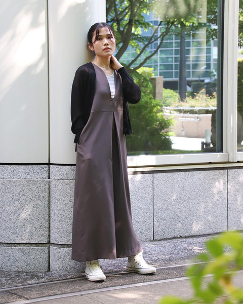 画像をギャラリービューアに読み込む, 低身長サロペット/小柄サロペット/低身長オールインワン/オールインワン/小柄/低身長/低身長ブランド/大人コーディネート/低身長コーディネート