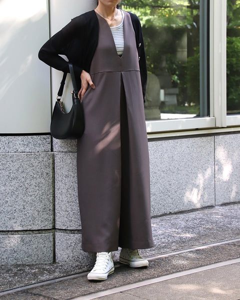 画像をギャラリービューアに読み込む, 低身長サロペット/小柄サロペット/低身長オールインワン/オールインワン/小柄/低身長/低身長ブランド/大人コーディネート/低身長コーディネート