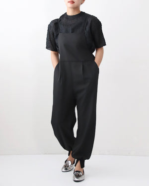 裾スリットジョガーサロペット【426】