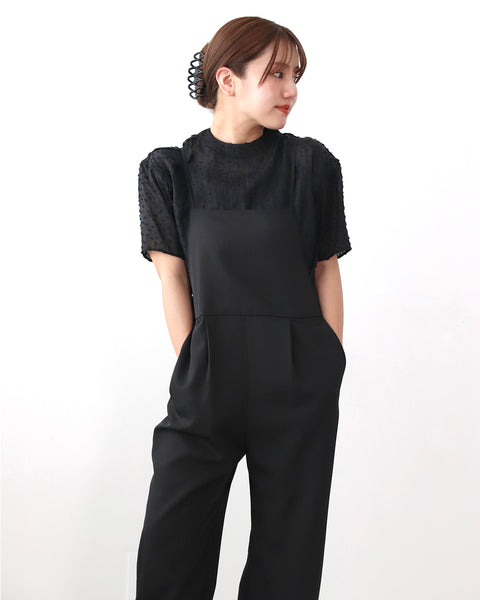 画像をギャラリービューアに読み込む, 裾スリットジョガーサロペット【426】