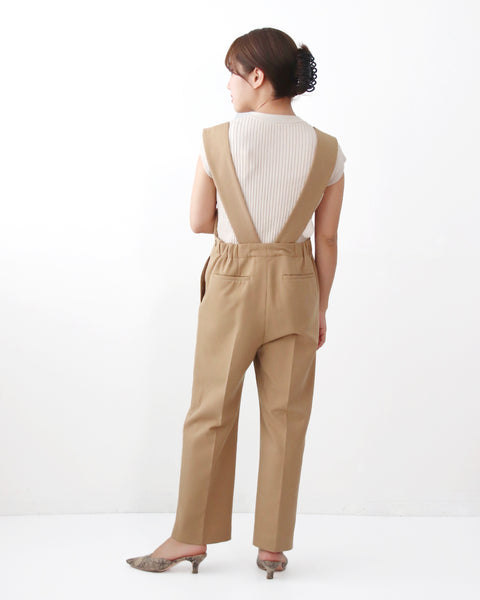 画像をギャラリービューアに読み込む, ウォッシャブルクロスサロペットパンツ【410】