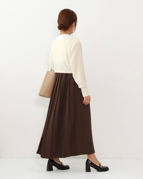 画像をギャラリービューアに読み込む, 低身長/小柄用/小柄用ボレロ/ニットボレロ/低身長必見/小柄用羽織り