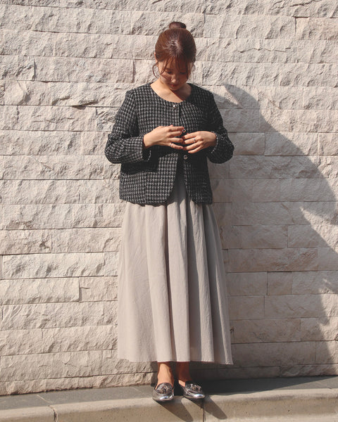 画像をギャラリービューアに読み込む, 低身長ジャケット/低身長/小柄/147㎝/小柄ジャケット/小柄用/SSサイズ/Sサイズブランド/ツイードジャケット