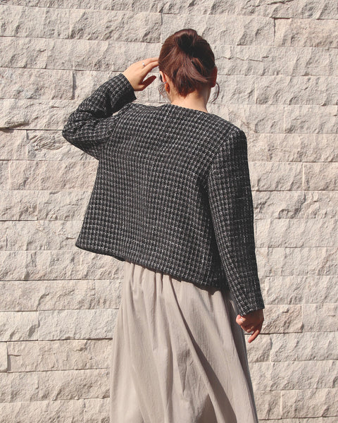 画像をギャラリービューアに読み込む, 低身長ジャケット/低身長/小柄/147㎝/小柄ジャケット/小柄用/SSサイズ/Sサイズブランド/ツイードジャケット