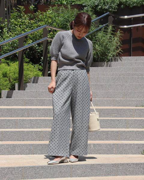 画像をギャラリービューアに読み込む, 低身長パンツ/低身長用ボトム/ボトム/チェックパンツ/小柄用/XSサイズ/SSサイズ/147㎝/低身長ブランド/低身長花柄パンツ/花柄パンツ/小柄セットアップ