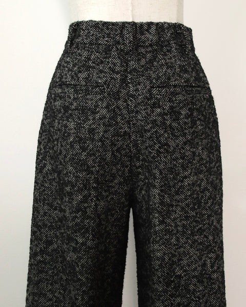 画像をギャラリービューアに読み込む, へリンボーンウールパンツ(Japan Fabric)【692】