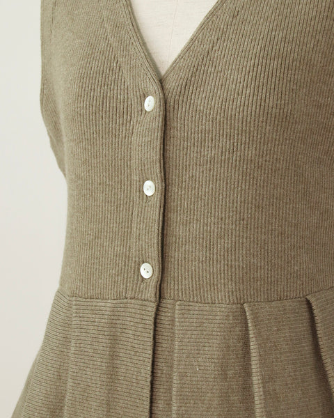 画像をギャラリービューアに読み込む, ぺプラムニットジレ【706】