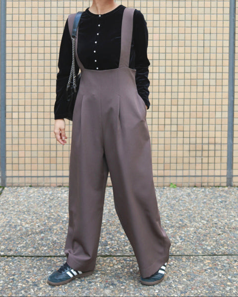 画像をギャラリービューアに読み込む, ハイウエストサロペットパンツ【719】