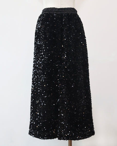 画像をギャラリービューアに読み込む, スパンコールイージースカート【724】