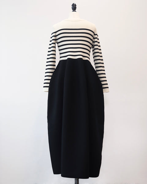 画像をギャラリービューアに読み込む, ドッキングニットワンピース【715】