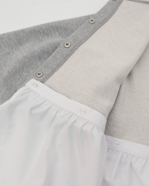 画像をギャラリービューアに読み込む, 取り外しぺプラムカーディガン【733】