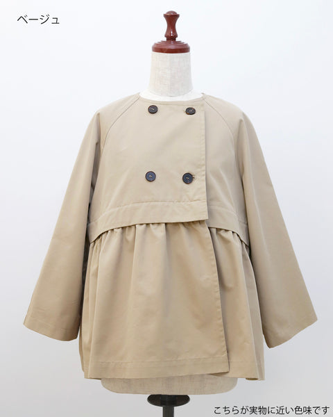 画像をギャラリービューアに読み込む, 低身長向けアウター/低身長向けコート/小柄アウター/小柄コート/アウター/コート/低身長/2025S/小柄スプリングコート/スプリングコート/トレンチコート/春コート/小柄春コート/低身長ブランド/小柄ブランド