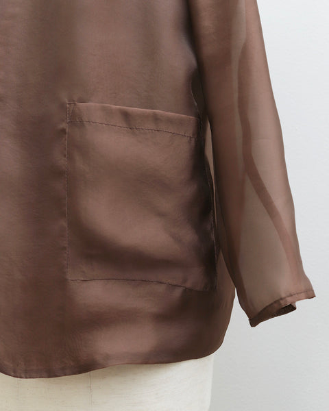 画像をギャラリービューアに読み込む, オーガンジーシアージャケット【749】