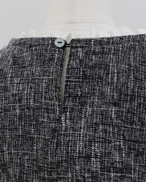 画像をギャラリービューアに読み込む, ツイードドッキングブラウス【763】