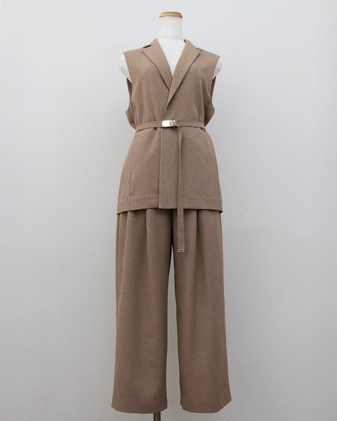 画像をギャラリービューアに読み込む, 小柄ブランド/小柄セットアップ/低身長ブランド/低身長セットアップ/セットアップ/リネンライクセットアップ