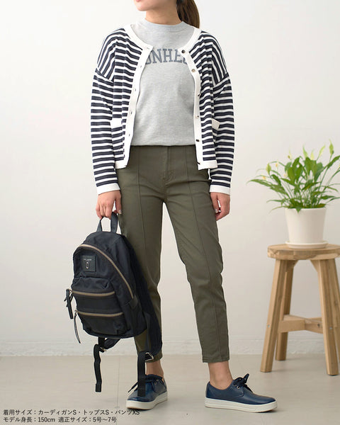 画像をギャラリービューアに読み込む, ピンタッククロップドパンツ【409】