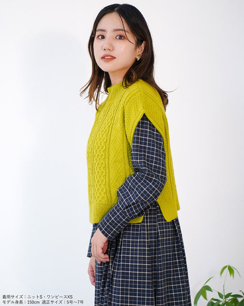 画像をギャラリービューアに読み込む, チェックタックギャザーワンピース【330】