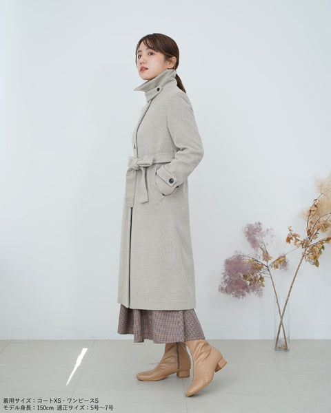 画像をギャラリービューアに読み込む, ウールロングコート【288】