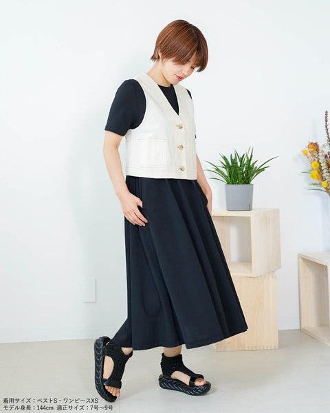 画像をギャラリービューアに読み込む, 小柄ジャケット/小柄ベスト/デニム/デニムベスト/小柄ベスト/Sサイズ/SSサイズ/低身長用/低身長ブランド