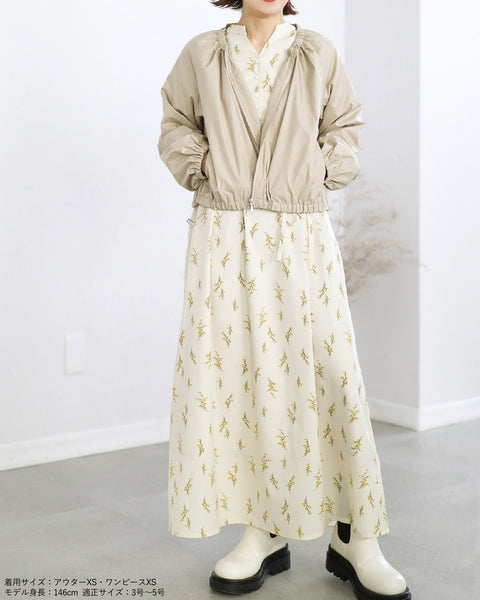 画像をギャラリービューアに読み込む, 花柄ワンピース【190】