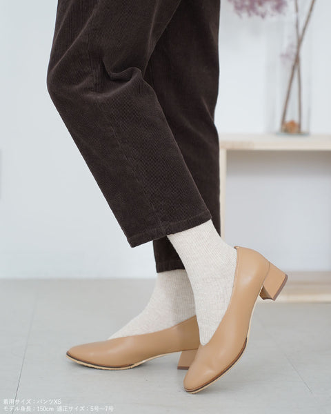 画像をギャラリービューアに読み込む, FOREMOS marco × 147 コラボ  ナロースクエアパンプス【378】