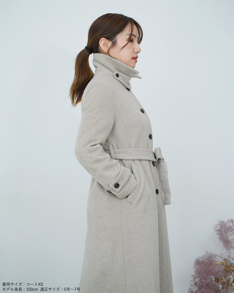 画像をギャラリービューアに読み込む, ウールロングコート【288】