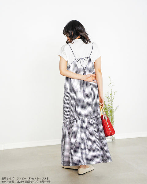 画像をギャラリービューアに読み込む, ドライタッチフレンチスリーブコットンTシャツ【239】