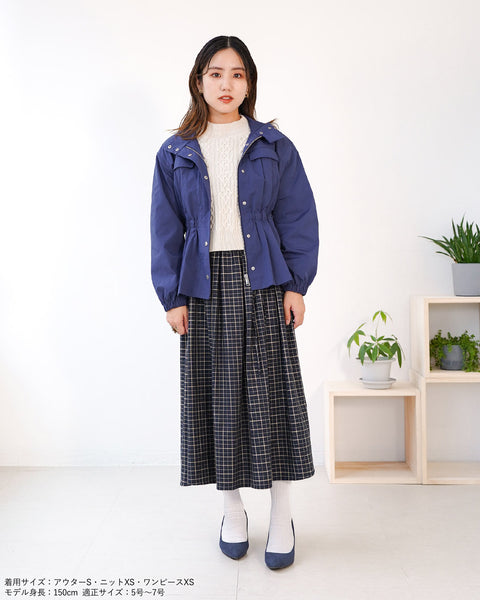 画像をギャラリービューアに読み込む, ペプラムブルゾン【344】